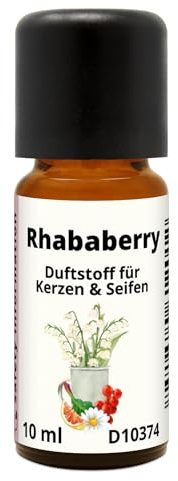 DistrEbution Rhababerry Duftstoff 10ml Duftöl für Kerzen und Seifen