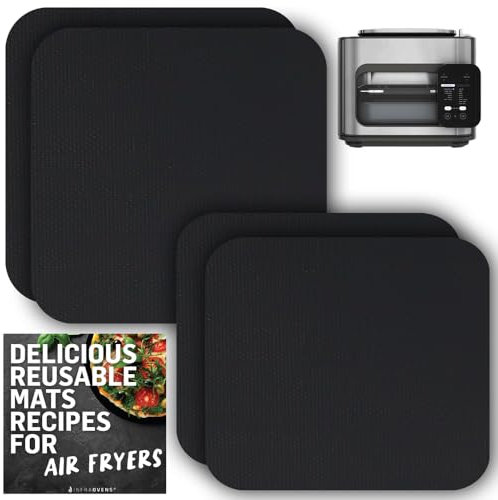 INFRAOVENS Reusable Liners for Ninja Combi All-in-One Multicooker Oven & Air Fryer 14-in-1 SFP 701, Nonstick Accessories to Protect Baskets and Trays, Heat Resistant Mats for Airfryer Slow Cooker