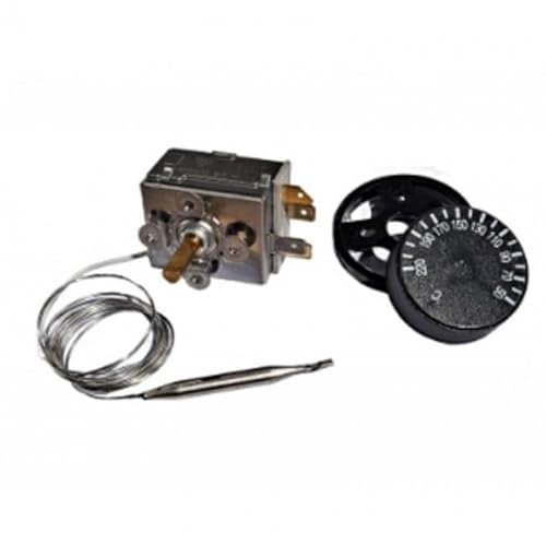 G GRIMALDI Termostato Friggitrice Universale Gradi 50-220° Sonda 920mm Manopola Meccanica