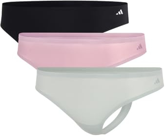 adidas Thong (3PK) - Sport Active Light Flex-Packaged Panties - Bequeme Unterwäsche