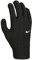 Nike Swoosh Knit Stoffhandschuhe Gloves Handschuhe (Black, S-M)