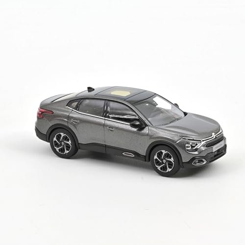 OPO 10 - Voiture Miniature Compatible avec Citroën C4 X 2023 Platinum Grey échelle 1:43 Norev - 155481