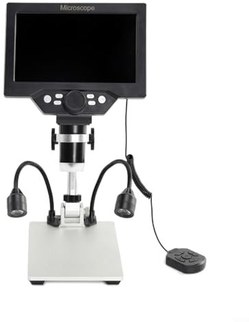 HpLive 7“ LCD Digital Mikroskop 1200X,Lötmikroskop Handmikroskop Lupe Lötmikroskop für elektronische Reparatur,HD 12 Megapixel