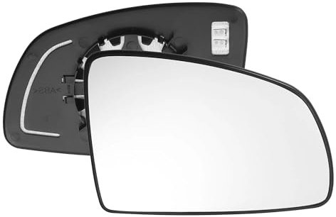 QPRPWHZI Espejos Retrovisor Coche para Opel para Meriva A 2002-2010 6428779 6428720 Espejo Retrovisor Lateral Izquierdo Derecho con Placa De Respaldo Cristal Espejo Retrovisor Lentes(Right Side)