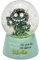 H:PPY Life Traumkugel Monster mit Spruch Stärke | Schneekugel zum Schütteln, Polyresin, Höhe 6,5 cm | Geschenk zum Geburtstag, Freundschaft | 74166
