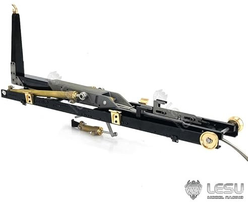 TOUCAN RC HOBBY Lesu RC 1/14 Scale Metal Hydraulic Rod Bucket Control Valve Pump Tipper Truck,Compatible With Tamiya Hobby