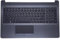 Nuova sostituzione Palmrest originale per laptop con layout americano non retroilluminato per HP 15-DA Notebook Topcase Tastiera lucida compatibile con L20449-001 con telaio nero touchpad