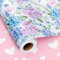 Yarcony Floral Gift Wrapping Paper, Pink Hydrangea Wrapping Paper, Reversible Watercolor Hydrangea Flowers Wedding Gift Wrap for Bridal Shower, Anniversary, Mother's Day, Birthday(17 Inch X 33 Feet)
