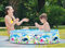 PREMIER Rigid Wall Paddling Pool for Kids – 4FT x 10 (120 x 25 cm) PVC Hard-Sided Pool | Non-Inflatable Outdoor Pool with Sealife Design | Easy Setup | No Pump Needed | Repair Patch Included