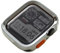SERDAS Funda de TPU para Apple Watch Ultra Case 49 mm 45 mm 41 mm 44 mm 40 mm, 42 mm 46 mm Protector de marco de parachoques para IWatch Series 9 SE 8 Ultra 7 6 5 4 Case(Plating Silver,42mm)