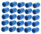Generic 50 raccordi per tubi in PVC, connettori idraulici, adattatori per prese dritte per piscine, serre, scaffali, mobili da giardino, 32mm