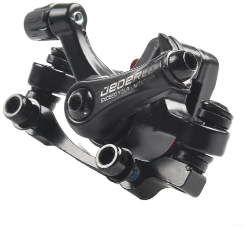 El kit de freno de disco mecánico para bicicleta incluye pinzas de doble accionamiento para un mejor rendimiento (rueda trasera (rueda delantera (F160/R140))