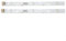 2 strisce luminose di ricambio per Rongsheng per frigorifero Hisense MDDZ162A 1629348 compatibili con più modelli