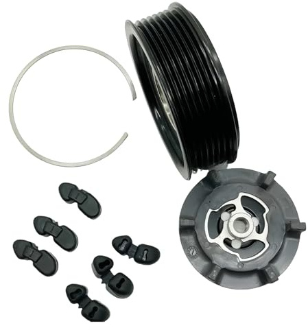 EMDMGJ Polea de Embrague del compresor de Aire Acondicionado 0002342112, Compatible con Mercedes-Benz ML W164 2008 E280 E320 E400 CDI W211