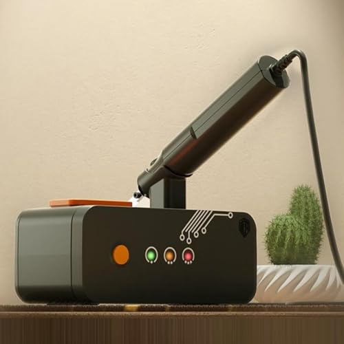 HKFGSHOP 30W Ultrasonic Knife Cutter, High-Precision Cutting Carving Knife, 31kHz Vibration, 3 Adjustable Power Levels, Overheating Protection, for Cutting Acrylic, 3D Models, PVC, Wood, More