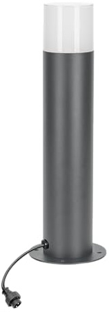 BOLD LED Wegeleuchte für 24V System (inkl. 15 cm PVC Kabel, 3000K, IP44, 350 lm, Dimmbar Controller) - anthrazit | Ideal als Wegeleuchte oder Gartenstrahler, warmweiß 3000K, IP44 wetterfest, 5W LED inklusive 15 cm Kabel mit M12 Stecker