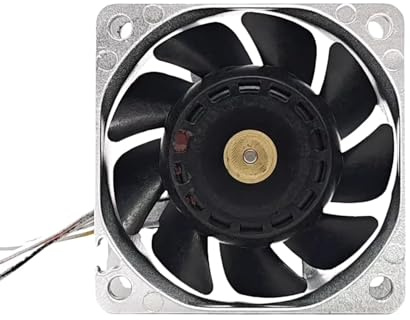 FANFAOZ para Sanyo 9LG0612P4S007 60x60x25mm 12V 0.67A Ventilador PWM de Aluminio - Enfriamiento 6500RPM