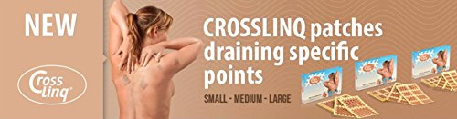 Crosslinq® Gittertape Pflasters | Gitterpflaster | Akupunkturpflaster zur Schmerzlinderung | Wasserfest & Hautfreundlich | Crosstapes mit extra starkem Halt | Beige (Small) (Medium)