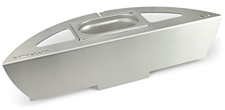 Grillrost.com Das Original Kugelsmoker für 60cm Rösle Kugelgrills - Mach einen Smoker aus deinem Kugelgrill - Edelstahl -
