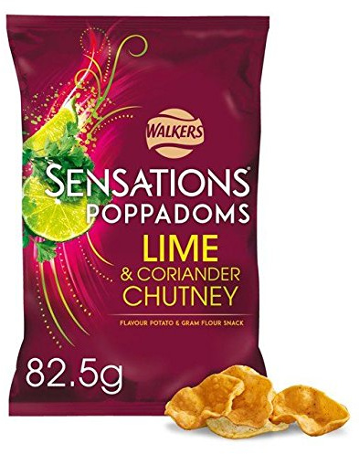 Sensations Lime & Chutney Poppadoms 82.5g