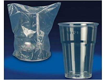 Bicchiere Kristal 250cc Imbustato Singolarmente Linea Cortesia Hotel 500 Pezzi