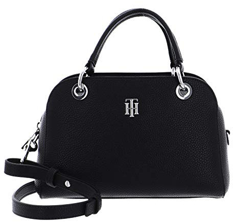 Tommy Hilfiger Damen Handtasche Tasche TH Essence M Duffle Schwarz AW0AW08845