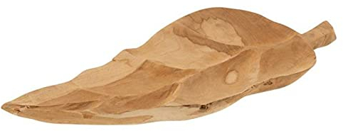 Paris Prix Coupelle Déco Feuille Teck 53cm Naturel