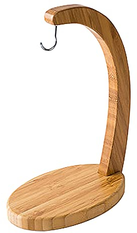 MCDSAJ Support en bois pour bananes, raisins, fruits, bois naturel, pour décoration de cuisine, salon