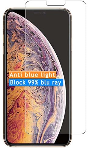 Vaxson 3 Stück Anti Blaulicht Schutzfolie kompatibel mit iphone 11 pro Display Bluelight folie folien Displayschutzfolie ( nicht Panzer Schutz Glas folie SchutzGlas nicht PanzerGlas ) Neue