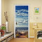 3D Türtapete Selbstklebend TürPoster - WEG ZUM STRAND - Türfolie Fototapete PREMIUM PVC Wasserfest Türaufkleber Wandtattoo Für Schlafzimmer Wohnzimmer Tür Dekoration Stickers 77 x 200 cm