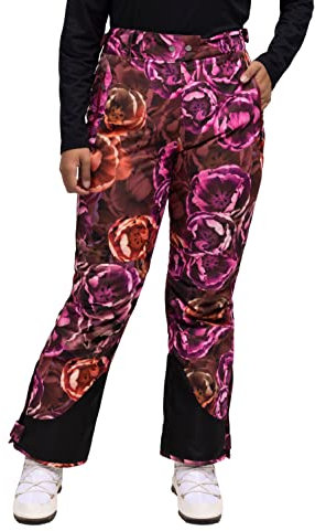 Ulla Popken Damen große Größen Übergrößen Plus Size Skihose gebrannte orange 44 813380669-44