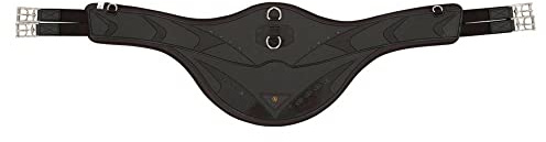 BR Sattelgurt, Poly, anatomisch, 125 cm, Schwarz
