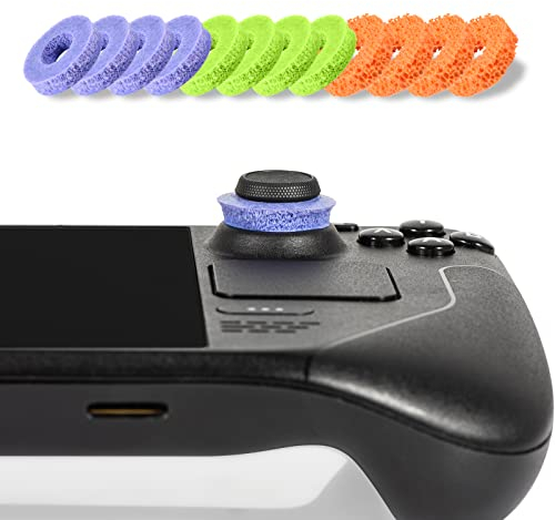 Impugnature per ROG Ally, Estensore per Impugnatura Joystick in Silicone per Steam Deck per Xbox per PS5 per Switch per PSVR2 (versione a colori)