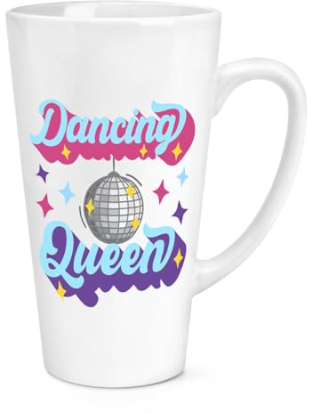 Dancing Queen 17oz Large Latte Mug Cup