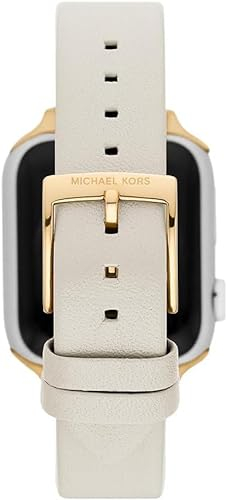 Michael Kors Watch für Frauen Bands für Apple Watch Uhrwerk Gehäusegröße mit einem Lederarmband MKS8060E