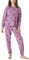 Schiesser Mädchen Schlafanzug Warme Qualitäten Frottee - Fleece Sweat Größe 140 Bis 176 Pyjamaset, Mauve_181978, 164 EU