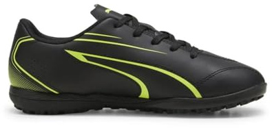 PUMA Vitoria TT Jr, Fußballschuhe für Jungen und Kinder, Unisex, Schwarz Gelb, 30 EU