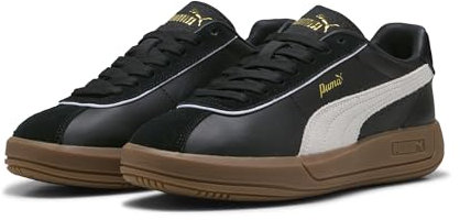 PUMA Club KLASSIKA, Zapatillas Mujer, Black White Gold, 40 EU