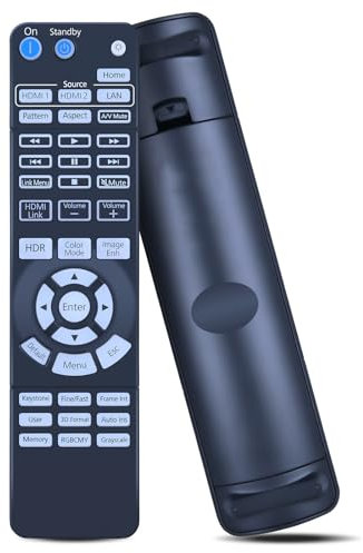 GOUYESHO Neu Ersatz Fernbedienung kompatibel mit Epson EH-TW7000 4K PRO-UHD-Projektor Home Cinema 3800, 3200, 3810, H959A
