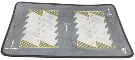 Almencla Vetrina Espositiva per Ruote di Tappetini da Parcheggio in 1/64, Organizer per Simulazione Diorama in 1:64 per Garage Auto, Vetrina Esposi, 20 Posti Auto