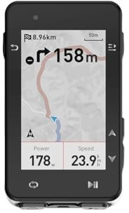 IGS630 Bike GPS Computer Global Offline Map Navigation Cycling Wireless Speedmeter Support Electronic Shifting Odometer(IGS630 HR40 All)