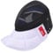 Fechten Epee MASK Helm CE 350N Masque Zaunschützer, Kohlenstoffstahl -Mesh STAB -Proof Atmungsabstimmung Gesichtsabdeckung Schutzgetriebe mit Stoffauskleidung (S)