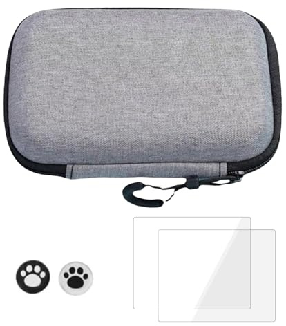 Morain Custodia protettiva per console di gioco portatile R36S R35S K36, antigraffio, custodia da viaggio con tappi per joystick e schermo