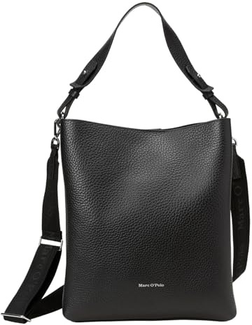 Marc O'Polo Schultertasche Umhängetasche Brinja Hobo Bag Black schwarz