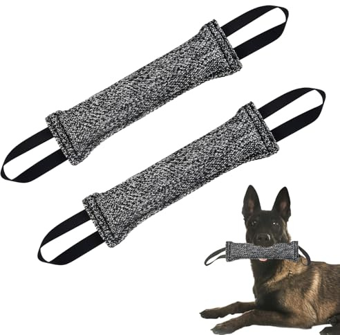 Ziyonix 2 Pezzi Manicotto Cane 30cm Salsicciotto per Cani con 2 Maniglia