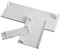 GAOHOU Couvertures de Fentes de Remplacement pour Nintendo Wii Memory Card Door WT