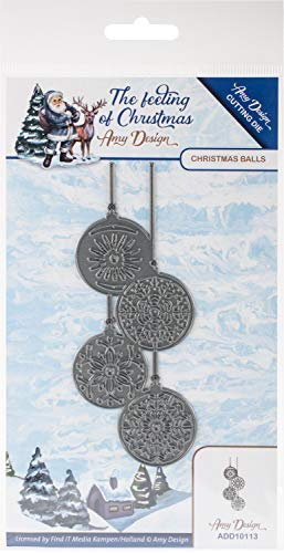 Die - Amy Design - The feeling of Christmas - Christmas balls