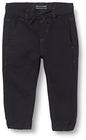 MINYMO Jungen Jeans Stretch Loose fit Pants, Blue Night, 110