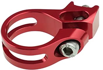 Be In Your Mind Bike Shifter Clamp Replacement Compatible with Sram X7 X9 X0 XX X01 XX1 Releases Shifter Aluminum Alloy Shifter Trigger Bar Clamp 45x32x12mm Red