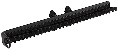 SOTECH Krawattenhalter Gürtelhalter ausziehbar schwarz, Krawattenauszug Links und rechts verwendbar, BxTxH=450x78x81 mm